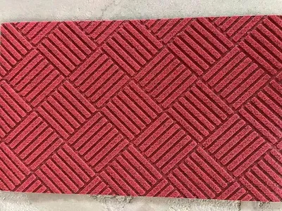 Full Striped Heat Embossed Mat with PVC or TPE Backing
