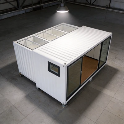 Hot Sale Expandable House Prefabricated Trailer Expandable Mobile Container Home Office with Bedroom Manufactured in China