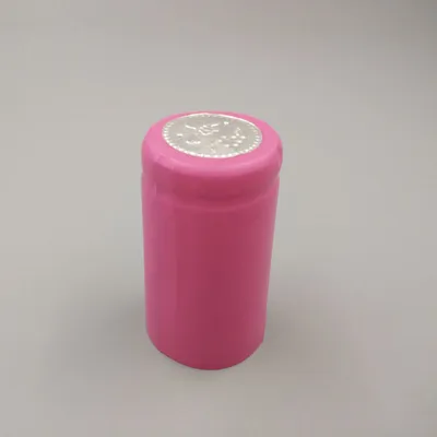 Tear Strip Shrinkable PVC Capsules Wine Bottle Cap