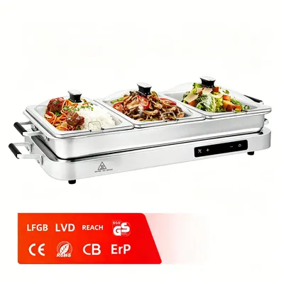 Versatile Portable Buffet Food Warmer for Easy Catering