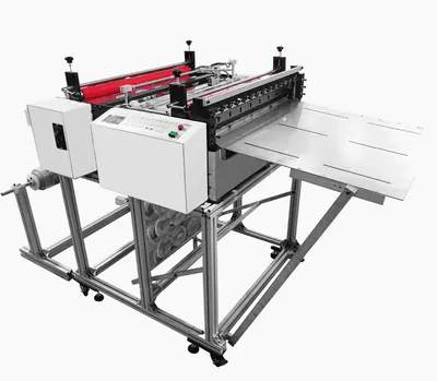 Brake Motor 600W Roll Cutting to Sheet Stand Style Full Automatic Cutting Machine