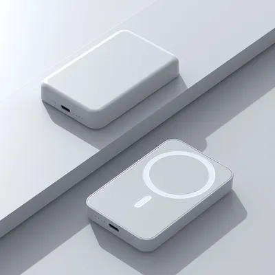 Multiple Colors Ultra-Thin Portable Magnetic Wireless Charger Power Bank