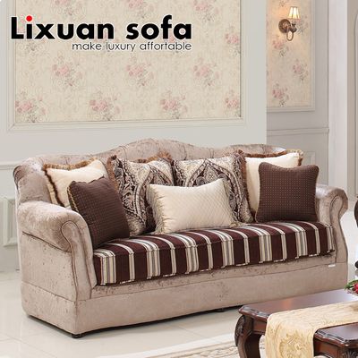 Classical Hotel Sofa with Couch Love Seat and Table for Hotel Furniture Set