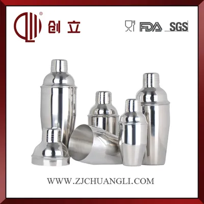 250ml, 350ml, 550ml, 750ml Stainless Steel Shaker