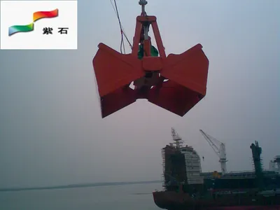 Electric -Hydraulic Clamshell Grab for Coal