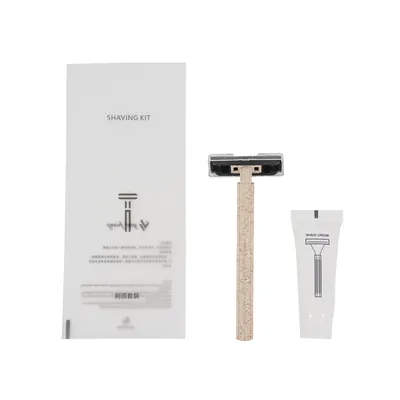 Handle Twin Blade Razor Eco Friendly Hotel Supply Stainless Steel Blade Razor