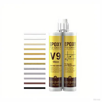 Anti Mildew Aesthetic Integrity Ab Ceramic Gaps Filler Sealant Epoxy Grout Material