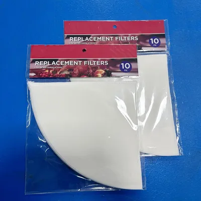 Edible Oil Cooking Filter Paper Deep Fryer Nonwoven Cone Shape Filter Paper for Kitchen