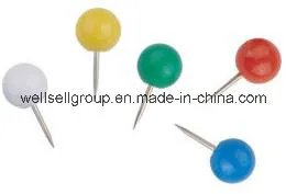 Wholesale 9.5X22mm Assorted Colored Rond Head Thumb Pin