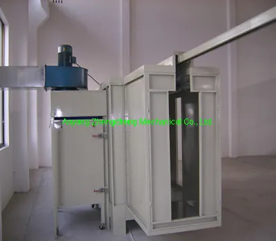 Professional Automatic Powder Coating Line Powder Spraying Equipment