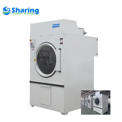 100kg Fast Speed Drying Tumbler Dryer Machine for Laundry Factory