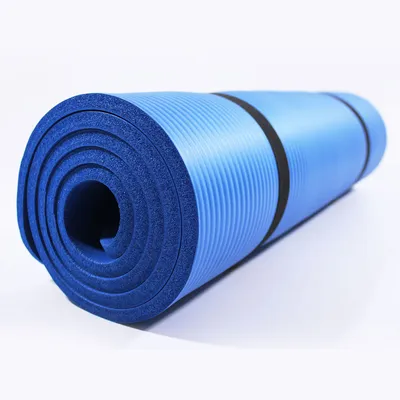 1/2-Inch Extra Thick NBR Eco Friendly Non Slip Yoga Mat with a Carrying Strap