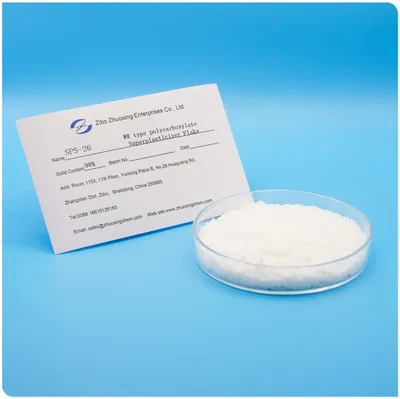 Polycarboxylate Superplasticizer Flake Sps-26 off White Color 97 Percent Solid Content