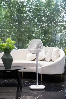 12-Inch Remote-Controlled Silent Floor Fan for Energy Savings