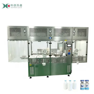 Full Automatic Aseptic Vial Liquid Filling and Stoppering Machine for Biopharma