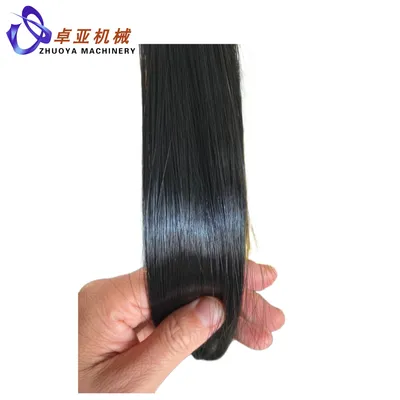2025 Hot-Sell Ht Matt Super Soft Yaki Pet Ptt Synthetic Human Wig Hair Fibers Filament Yarn for Lace Weft/ Extension/Curly Hair/Braidings/Crochet/Weave
