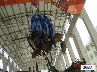 Electrical Hydrauliy Orange Peel Grab