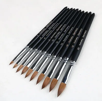 Nail Art Brush Set Manicure Dust Tools Personalized Kolinsky Acrylic Nail Brush