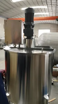 Durable Stainless Steel Mixing Tank with Adjustable Agitator