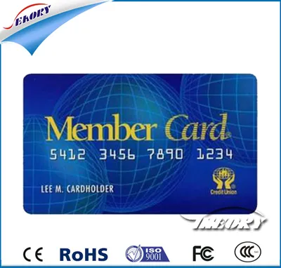 Plastic Credit Card PVC Credit Card