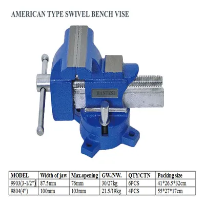 Length 125mm Qw125 Qw Series 3-Way Universal Machine Vise