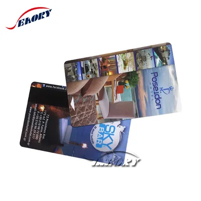 Customized Cr80 Prepaid Phone Cards with Scratch Panel PVC Card