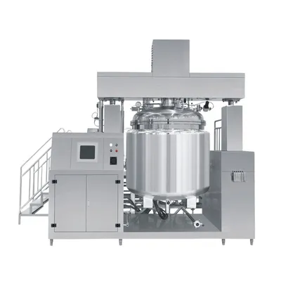 Advanced Vacuum Emulsification Mixer for Creams and Lotions