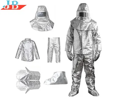 Aluminum Foil Heat Resistant Uniform for Fireman