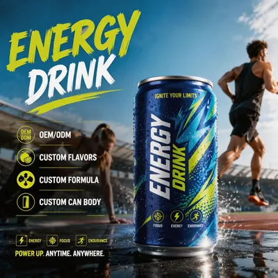 Factory Low Price Private Label OEM Sports Beverage Premium Energy Drink