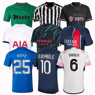 23/24/25 Seasons Soccer Jersey Wholesale Best-Selling Custom Madrids Ronaldo Messi Jersey for Adult and Kids