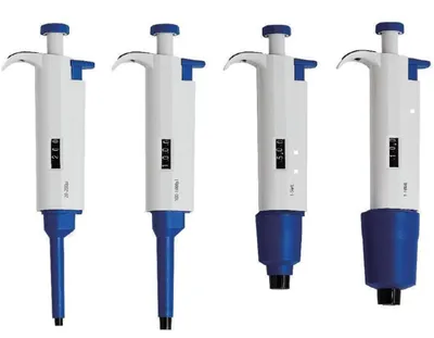 Low Pipetting Force Single-Channel Pipette Adjustable Volume Half Autoclavable