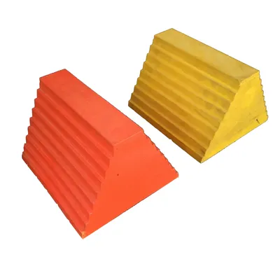 Gt-05u Heavy Duty PU Foam Stop Block Wheel Tire Stop Chock for Trailers, Mining Trucks, Vehicle