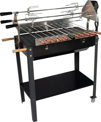 BBQ Spit Roast with Rotisserie Motor