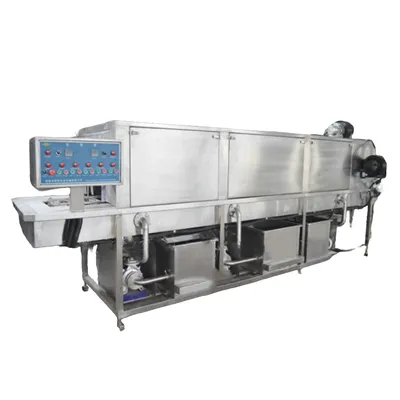 Automatic Plastic Basket Washing Machine Turnover Box Cleaner High Pressure Basket Washer for Food Factory