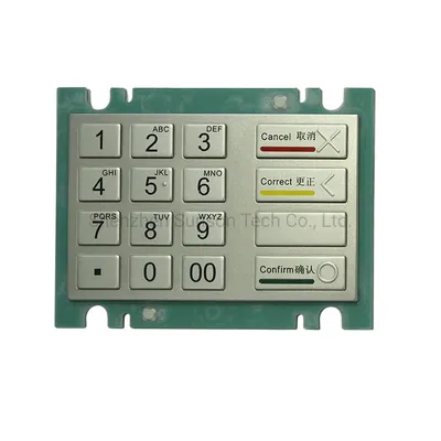 Bank ATM Pin Pad Stainless Steel