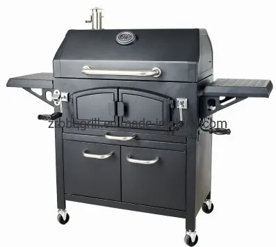 High Quality Outdoor Charcoal BBQ Grill with Door Portable BBQ