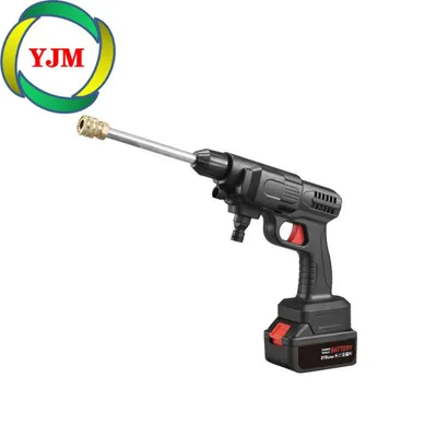 21V Wireless Lithium Battery Portable High Pressure Car Washer, Machine, Water Spray Gun