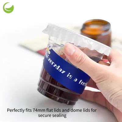 Zf Cup Biodegradable Small Capacity PLA Disposable Food Container Dessert Drinking Cup