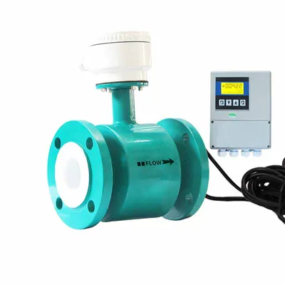 Intelligent Flange Installation 4-20mA Electromagnetic Flowmeter for Domestic Sewage
