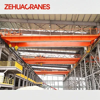 Heavy Industrial Double Girder Bridge Cranes