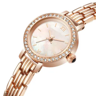 R1256 Ladies Polygonal Mirror Premium Design Dial Quartz Watch