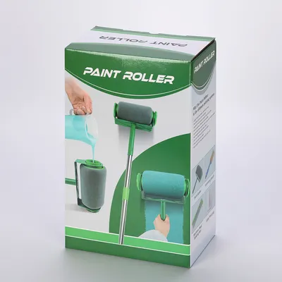Adjustable Wall Roller Brush Latex Paint Mural Tool Telescopic Rod Brush Texture Roller Paint Painting Tool