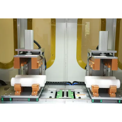 Industrial Servo Control Filter Element Double Station Splicing Machine