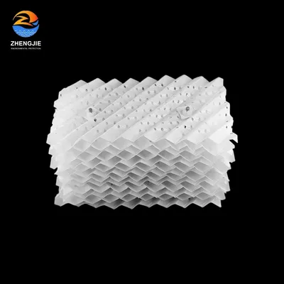 High Efficiency Plastic PP Corrugated Plate Structured Packing for Absorption Tower