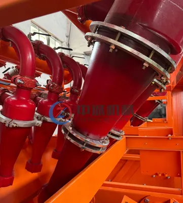 High-Efficiency Drilling Mud Cleaner with Polyurethane Hydrocyclones