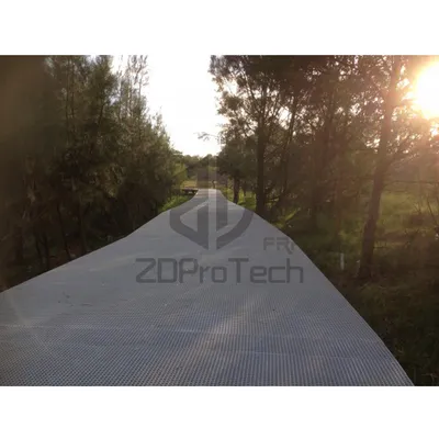 High Strength Fiberglass Pultruded FRP Grating for Pedestrian Platforms