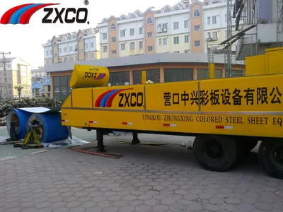 Large Span Warehouse Steel Roofing Sheet Roll Forming Machine