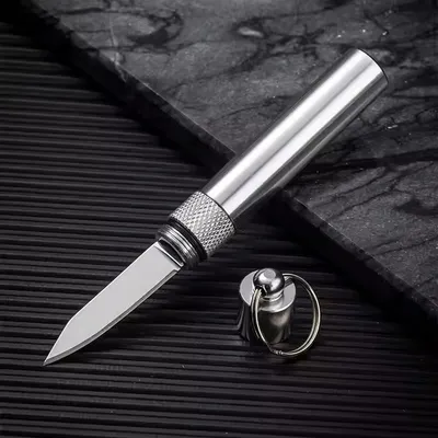 3Cr13 Steel Crafting Cutter Silver Black Color Engraving Carving Knife