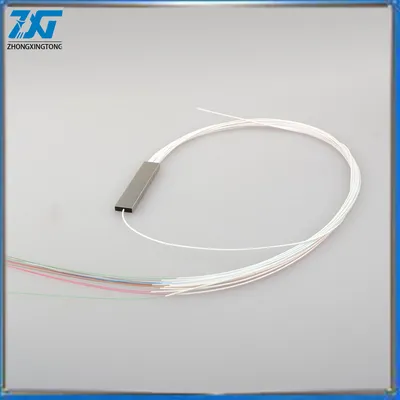Sc APC Single Mode Fiber Optical FTTH 0.9mm Mini PLC Splitter 1X16