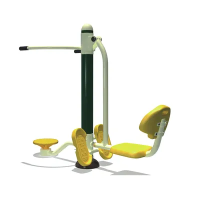 Heavy-Duty Stainless Steel Playground Fitness Gear for Schools